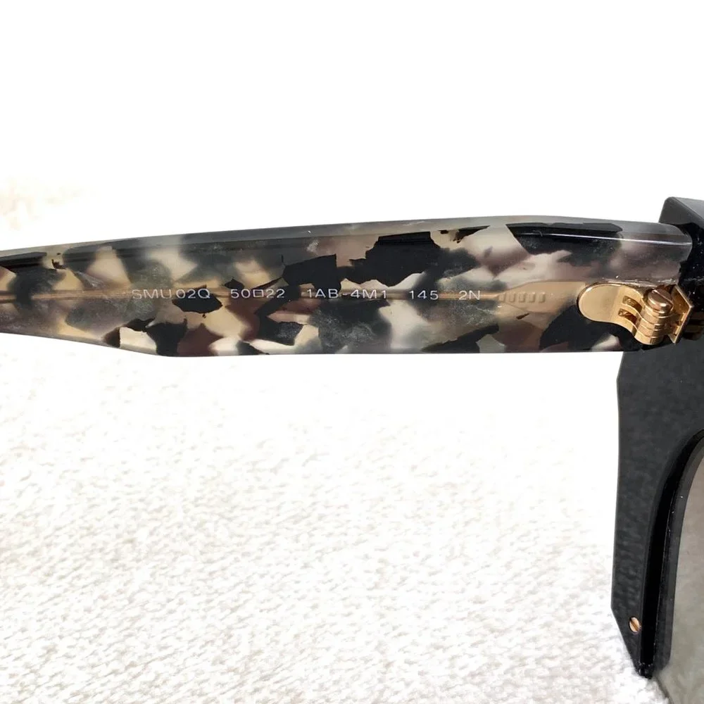 NWOT Miu Miu Rasoir Rhinestone Cat Eye Sunglasses